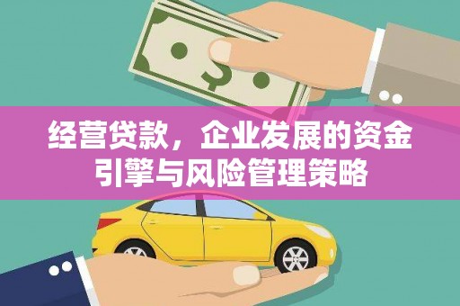 天津经营贷款，企业发展的资金引擎与风险管理策略