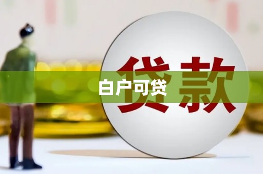 天津白户可贷
