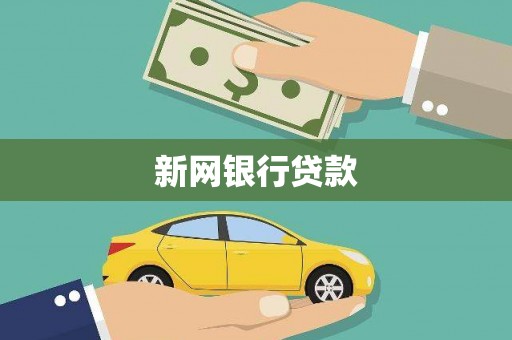 天津新网银行贷款