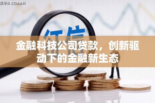 天津金融科技公司贷款，创新驱动下的金融新生态