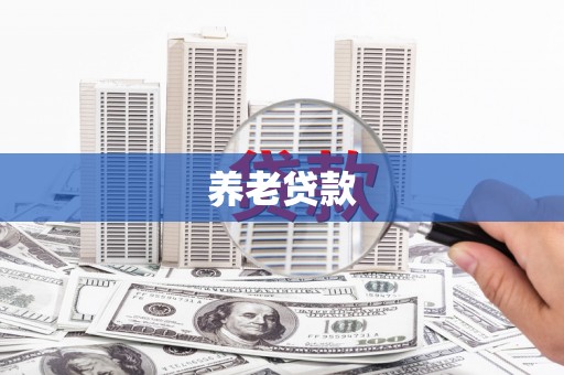 天津养老贷款