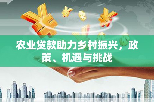 天津农业贷款助力乡村振兴，政策、机遇与挑战