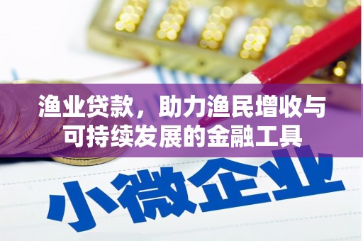 天津渔业贷款，助力渔民增收与可持续发展的金融工具