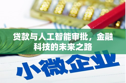天津贷款与人工智能审批，金融科技的未来之路