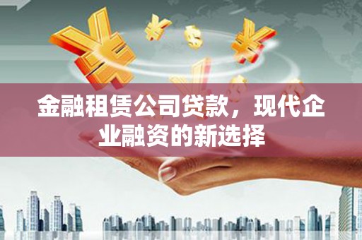 天津金融租赁公司贷款，现代企业融资的新选择