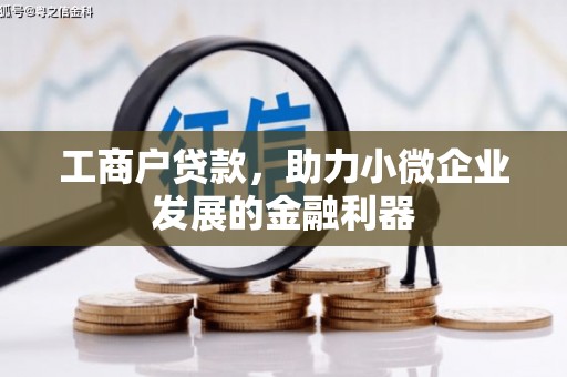 天津工商户贷款，助力小微企业发展的金融利器