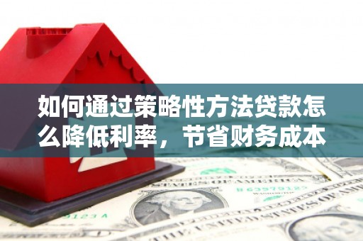 天津如何通过策略性方法贷款怎么降低利率，节省财务成本