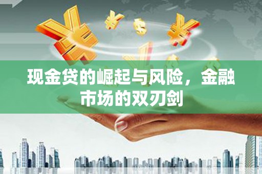 天津现金贷的崛起与风险，金融市场的双刃剑