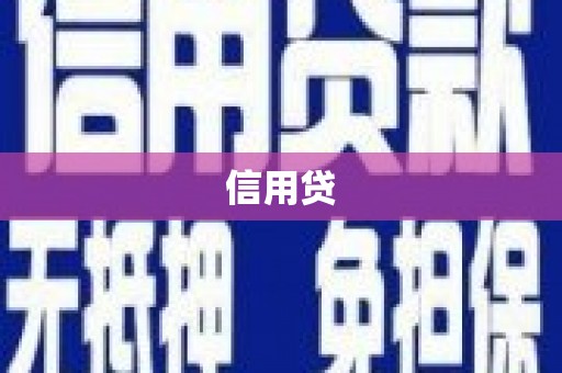 天津信用贷