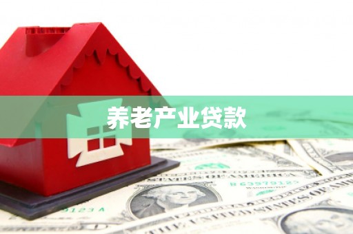 天津养老产业贷款