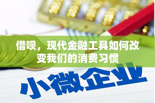 天津借呗，现代金融工具如何改变我们的消费习惯