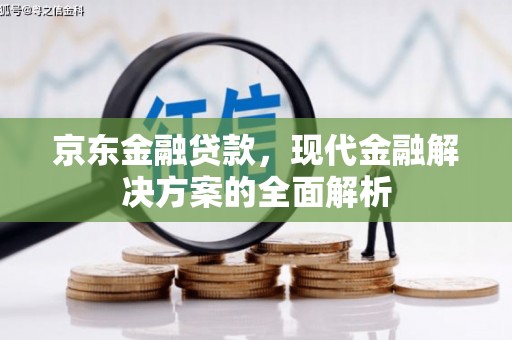 天津京东金融贷款，现代金融解决方案的全面解析