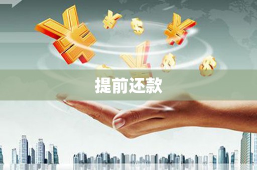 天津提前还款