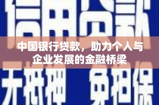 天津中国银行贷款，助力个人与企业发展的金融桥梁