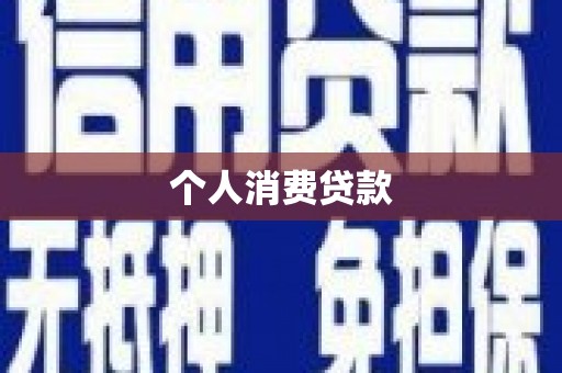 天津个人消费贷款