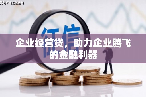 天津企业经营贷，助力企业腾飞的金融利器