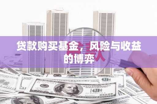 天津贷款购买基金，风险与收益的博弈