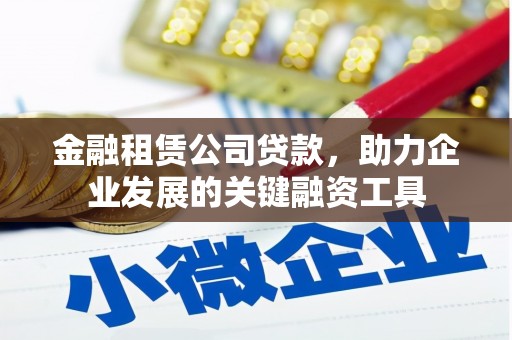 天津金融租赁公司贷款，助力企业发展的关键融资工具