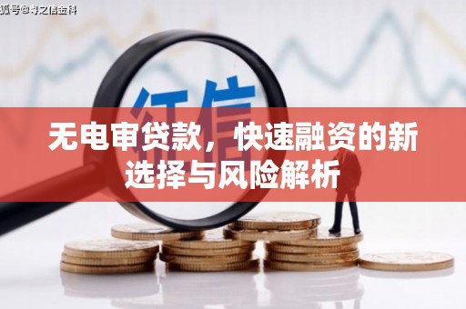天津无电审贷款，快速融资的新选择与风险解析