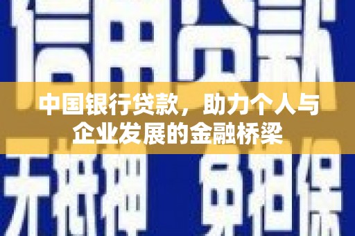 天津中国银行贷款，助力个人与企业发展的金融桥梁