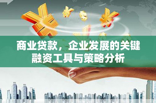 天津商业贷款，企业发展的关键融资工具与策略分析