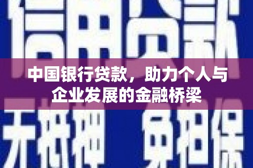 天津中国银行贷款，助力个人与企业发展的金融桥梁