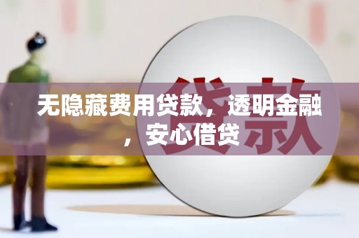 天津无隐藏费用贷款，透明金融，安心借贷