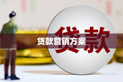 天津贷款营销方案