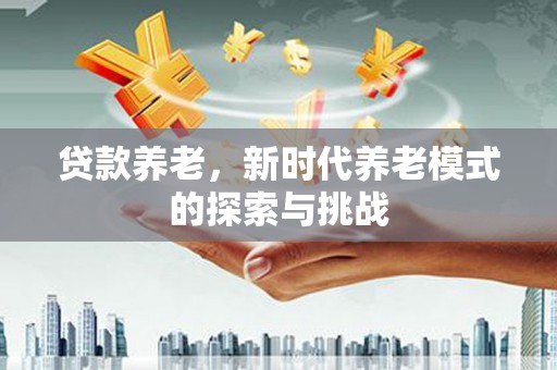 天津贷款养老，新时代养老模式的探索与挑战