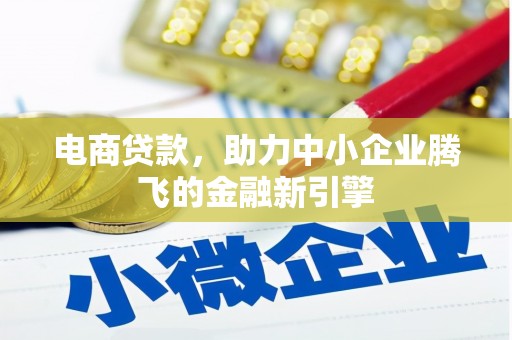 天津电商贷款，助力中小企业腾飞的金融新引擎