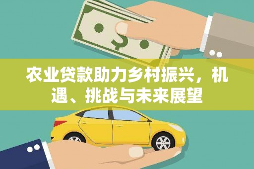 天津农业贷款助力乡村振兴，机遇、挑战与未来展望