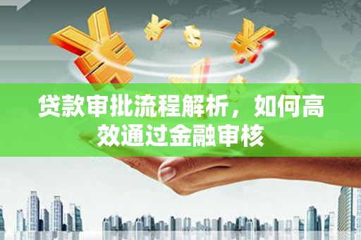 天津贷款审批流程解析，如何高效通过金融审核