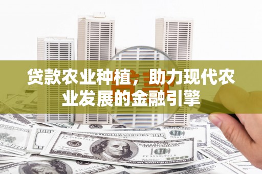 天津贷款农业种植，助力现代农业发展的金融引擎