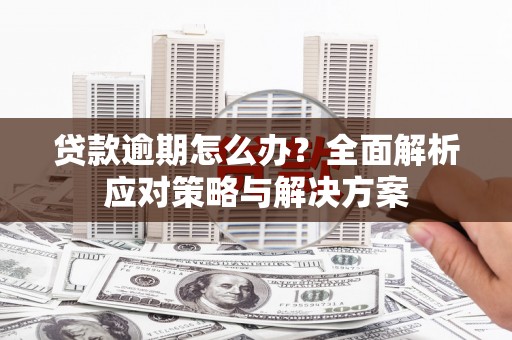 天津贷款逾期怎么办？全面解析应对策略与解决方案