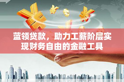 天津蓝领贷款，助力工薪阶层实现财务自由的金融工具