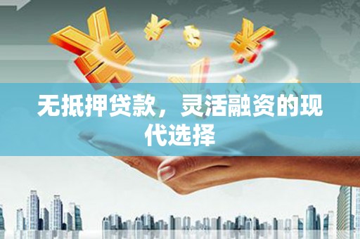 天津无抵押贷款，灵活融资的现代选择