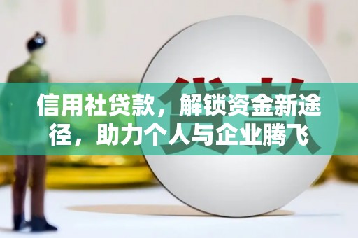 天津信用社贷款，解锁资金新途径，助力个人与企业腾飞
