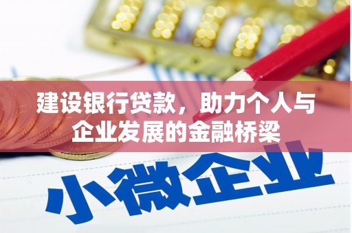 天津建设银行贷款，助力个人与企业发展的金融桥梁
