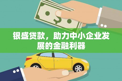 天津银盛贷款，助力中小企业发展的金融利器