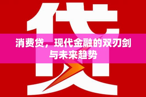 天津消费贷，现代金融的双刃剑与未来趋势