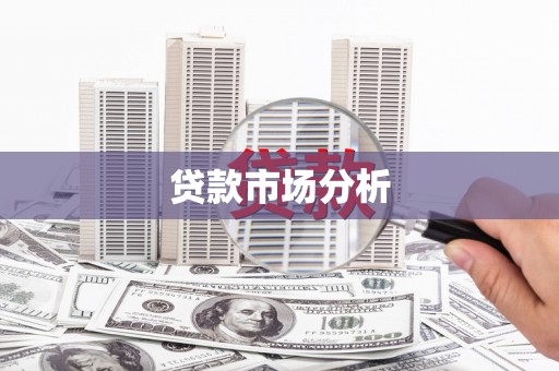 天津贷款市场分析