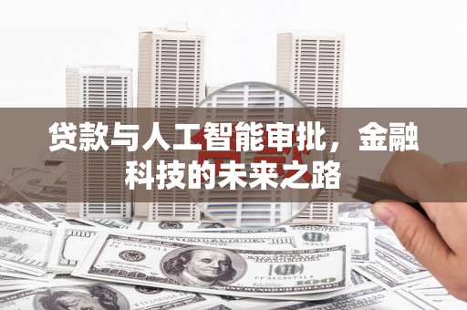 天津贷款与人工智能审批，金融科技的未来之路