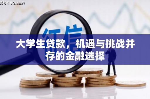 天津大学生贷款，机遇与挑战并存的金融选择