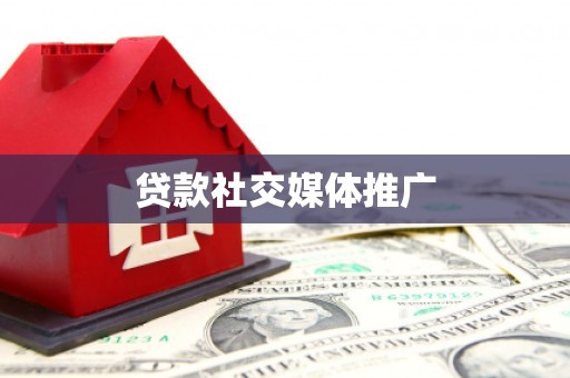 天津贷款社交媒体推广