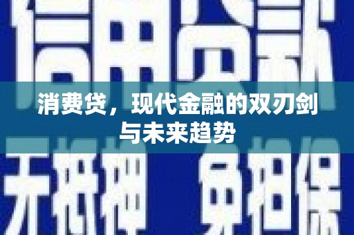 天津消费贷，现代金融的双刃剑与未来趋势