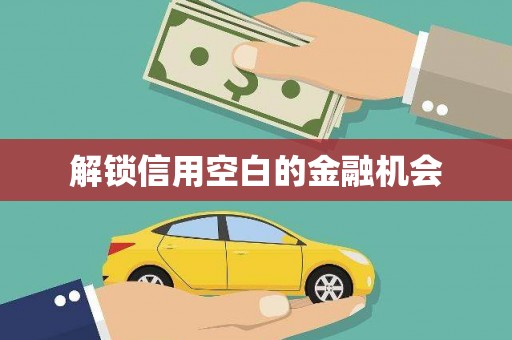 天津解锁信用空白的金融机会