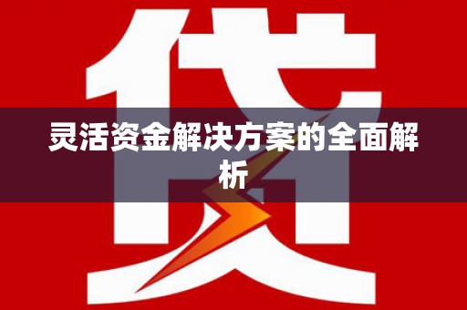 天津灵活资金解决方案的全面解析